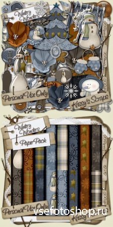 Scrap - Wintery Wonders PNG and JPG Files