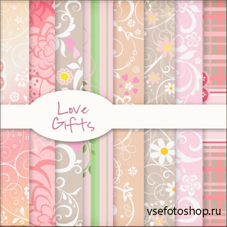 Love Gifts Textures JPG Files