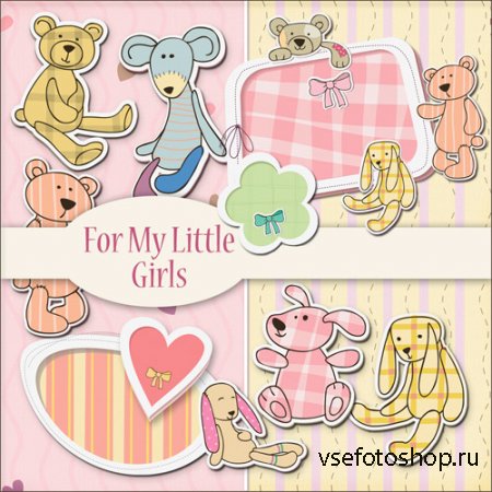 For My Little Girls PNG and JPG Files