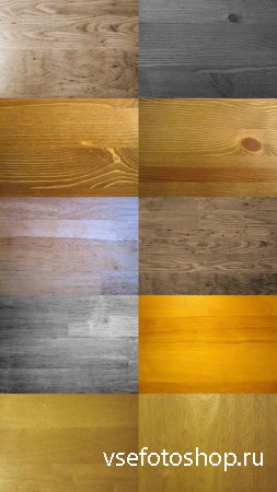 High Resolution Wood Texture Set