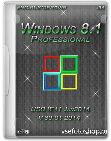 Windows 8.1 Professional x64 Heavieri IE11 Jan2014 (ENG/RUS/GER/UKR)