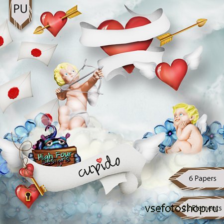 Scrap - Cupido PNG and JPG Files