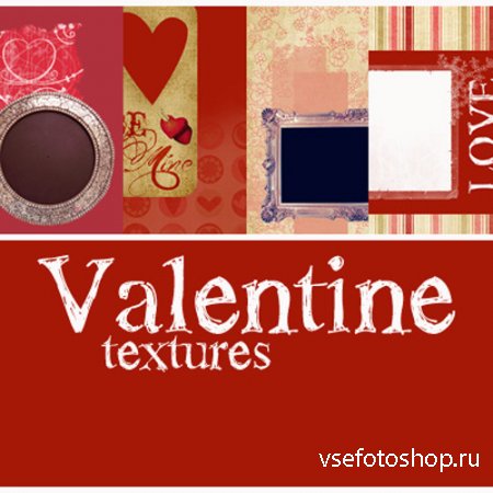 Valentine  Textures JPG Files