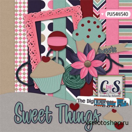 Scrap - Sweet Things PNG and JPG Files