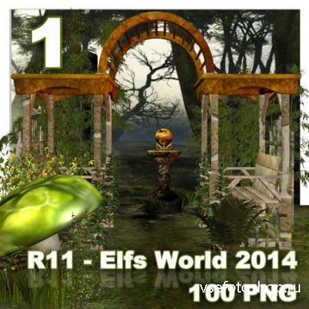 Elfs World 2014 - 1 PNG Files