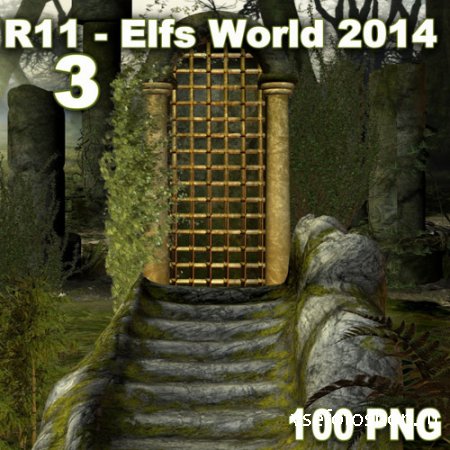 Elfs World 2014 - 3 PNG and JPG Files