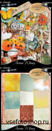 Scrap - Autumn Whimsy PNG and JPG Files