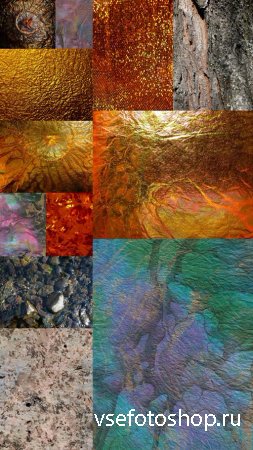 Set of Diverse Textures 3 JPG Files