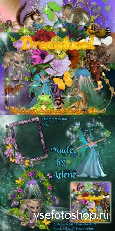 Scrap - Dreamland PNG and JPG Files