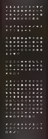 Full Set of Vector Web Icons