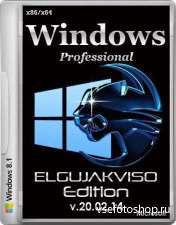 Windows 8.1 Pro x86/x64 Elgujakviso Edition v.20.02.14 (2014/RUS)