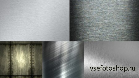 Five Metallic Textures HQ JPG Files