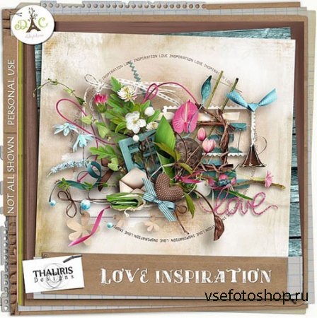 Scrap - Love Inspiration PNG and JPG Files