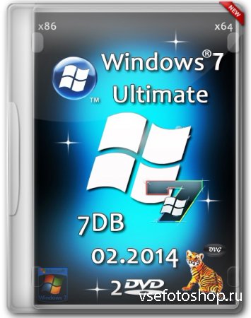 Windows 7 Ultimate SP1 x86/x64 7DB by OVGorskiy 02.2014 (RUS/2014)