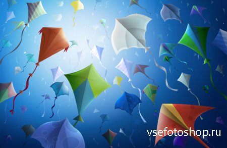 Kite Psd Layered High Definition Material