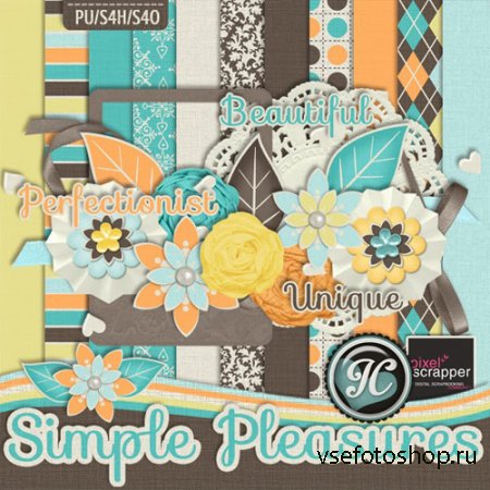 Simple Pleasures Kit PNG and JPG Files