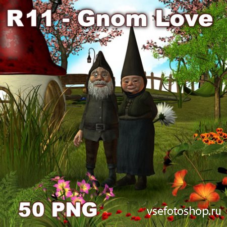 Gnom Love PNG FIles