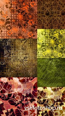 Floral Abstraction  Textures JPG Files