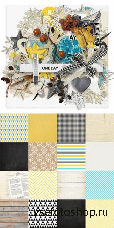 Scrap - One Day PNG and JPG Files