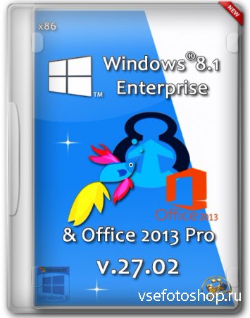 Windows 8.1 Pro vl Enterprise Office 2013 x86 v.27.02 by DDGroup (2014/RUS)