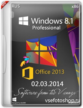 Windows 8.1 Pro Vannza Microsoft Office 2013 SP1 (2014/RUS)