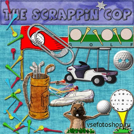 Golf Elements PNG Files