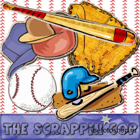 The Baseball Elements PNG Files