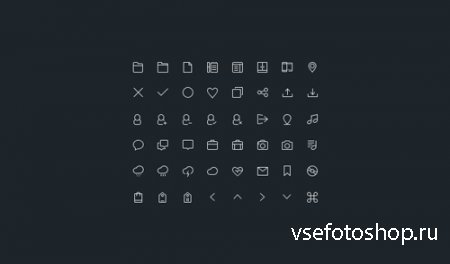 Thin Stroke Budicon Icons Pack
