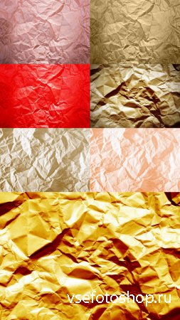 Old Crumpled Paper Textures