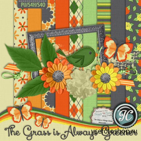 The Grass is Always Greener Set PNG and JPG Files