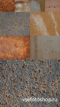 HQ Rusty Metal Textures Pack 1