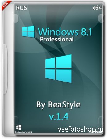 Windows 8.1 Professional x64 BeaStyle v.1.4 (2014/RUS)