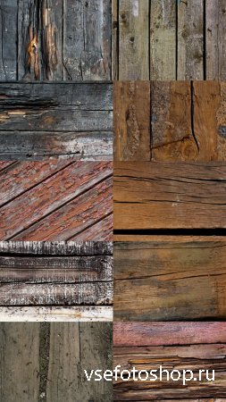 Texture in the form of dried-out old boards 