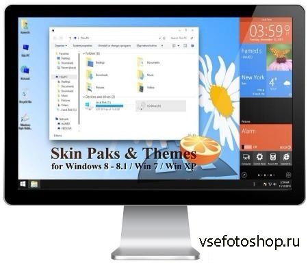 Набор новых пакетов оформления (Skin Packs & Themes) для Windows 7