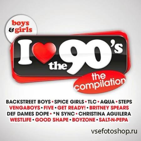 I love The 90's - Boys And Girls Edition (2014)