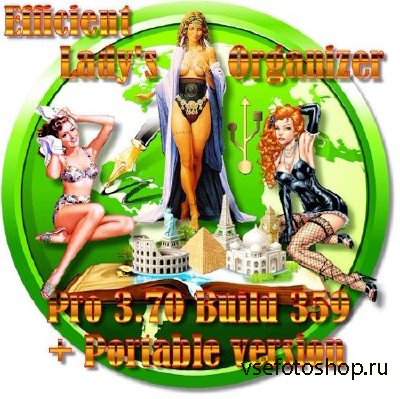 Efficient Lady's Organizer Pro 3.70 Build 359 + Rus Orfo + Portable ML/Rus