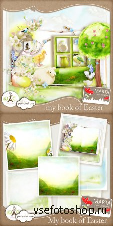 Scrap - My Book Of Easter PNG and JPG Files