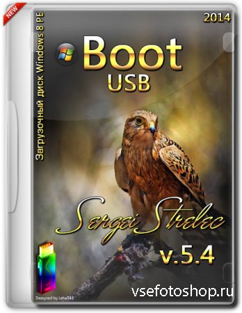 Boot USB Sergei Strelec Windows 8 PE v.5.4 (2014/x86/x64)