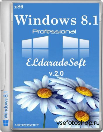 Windows 8.1 Professional by ELdaradoSoft v.2.0 (2014/x86/RUS)