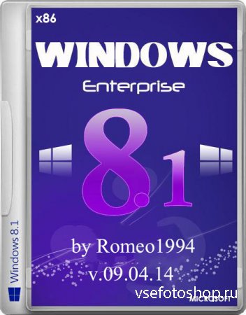 Windows 8.1 Enterprise x86 Update 1 v.09.04.14 by Romeo1994 (2014/RUS)
