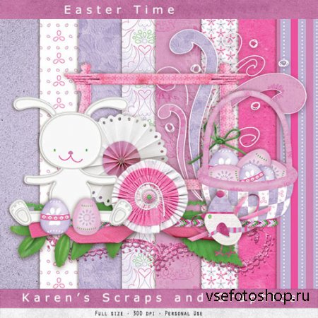 Scrap - Easter Time JPG and PNG