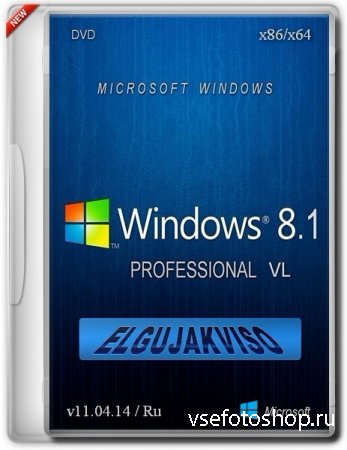 Windows 8.1 Pro x86/x64 Elgujakviso Edition v.11.04 (2014/RUS)