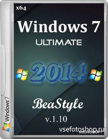 Windows 7 Ultimate x86/x64 Office 2013 BeaStyle v.1.10 (2014/RUS)