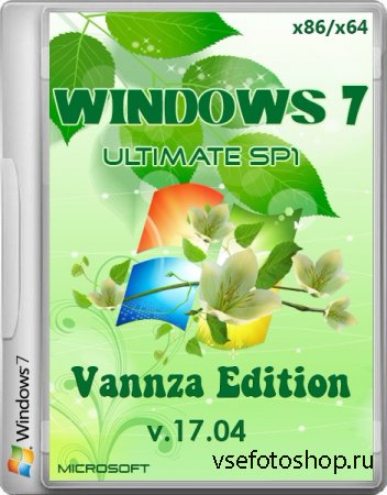 Windows 7 Ultimate SP1 x86/x64 Vannza Edition (16.04 2014/RUS)