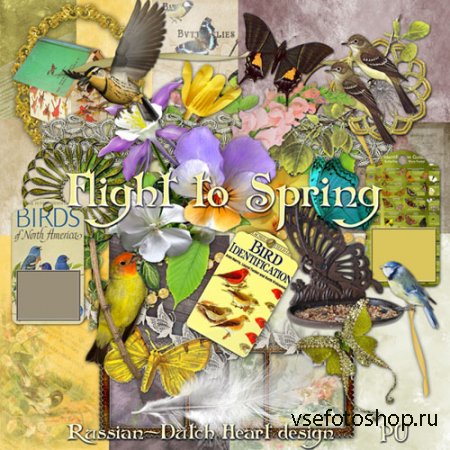Scrap - Flight to Spring PNG and JPG