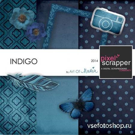 Scrap - Indigo PNG and JPG