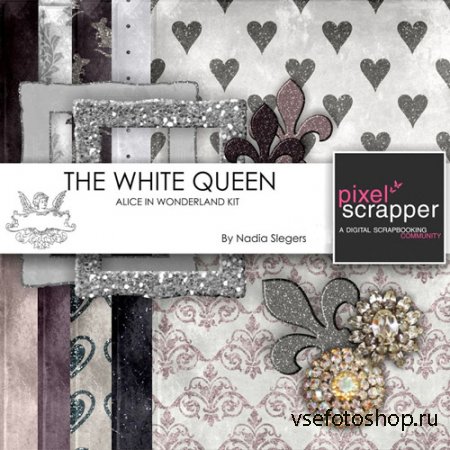 Scrap - The White Queen PNG and JPG