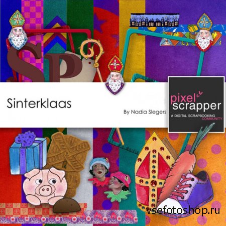 Scrap - Sinterklaas PNG and JPG