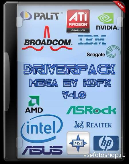 DriverPack Mega by KDFX v.4.0 (RUS/2014)