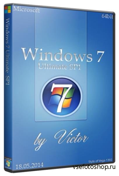 Windows 7 SP1 Ultimate x64 7601  by Victor (2014/RUS/MULTI)